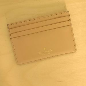 kate spade Accessories - Kate Spade Gold Wellesley Graham card holder kate spade Accessories - Kate Spade Gold Wellesley Graham card holder